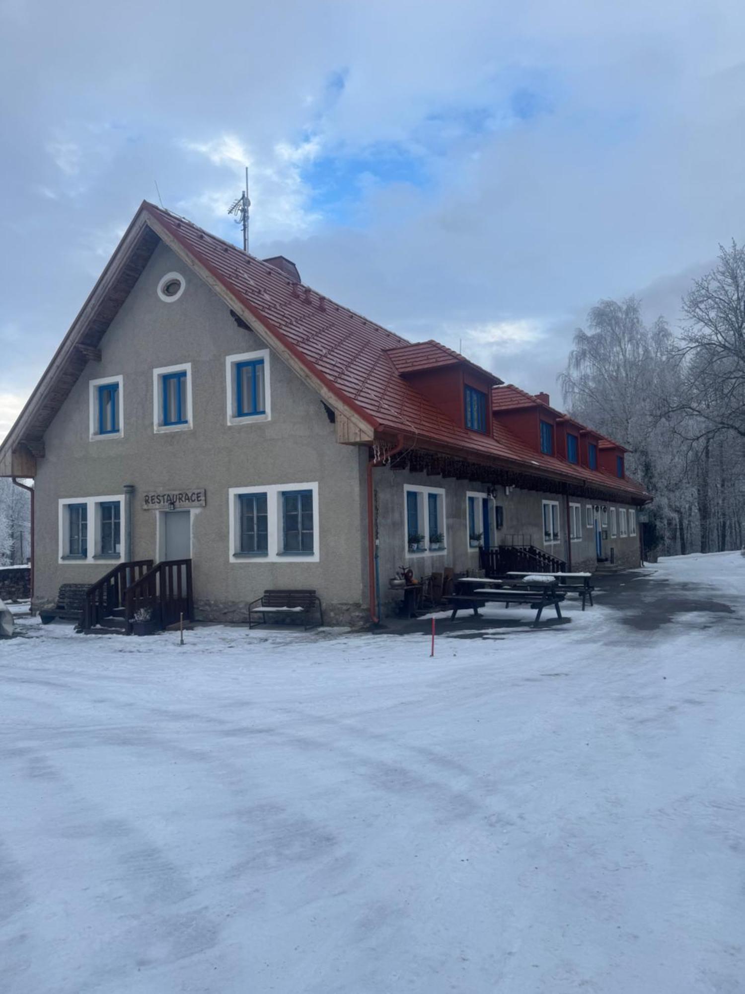 Penzion Landstejnsky Dvur Slavonice Buitenkant foto